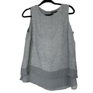 Rose‎ & Olive Sleeveless Tank Top Women's Size Medium Gray